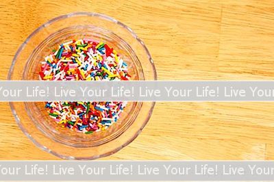 Cara Tambah Sprinkles Untuk Campuran Kek