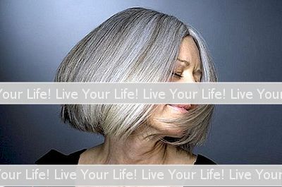 Tipps Zum Färben Von Grauem Haar Um Das Gesicht